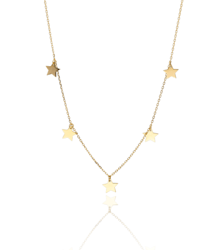 Gargantilla "My Stars" en Oro 18k