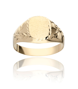 Sello caballero oro 18k