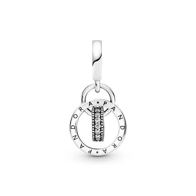 CHARM COLGANTE PANDORA CÍRCULOS LOGO 799490C01
