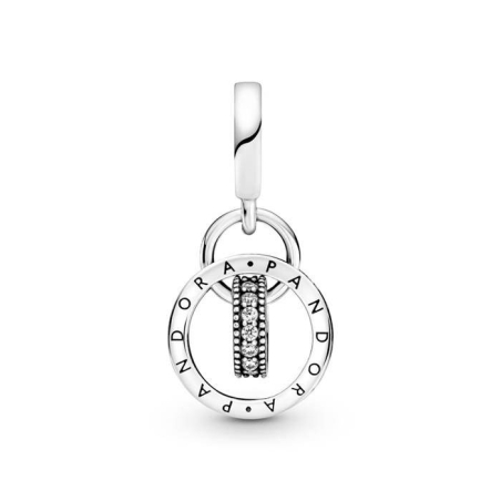 CHARM COLGANTE PANDORA CÍRCULOS LOGO 799490C01