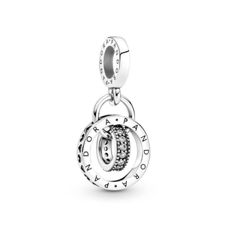 CHARM COLGANTE PANDORA CÍRCULOS LOGO 799490C01