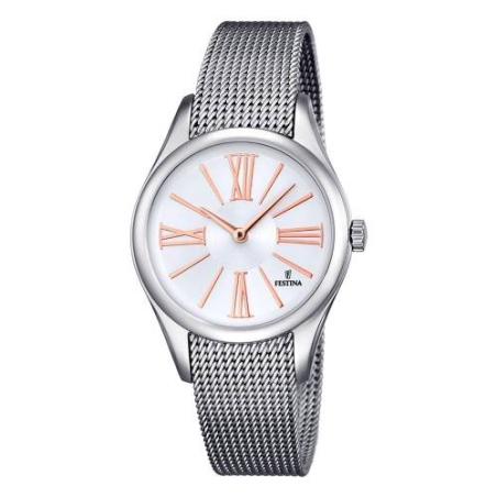 RELOJ EN ACERO FESTINA MUJER F16962/1