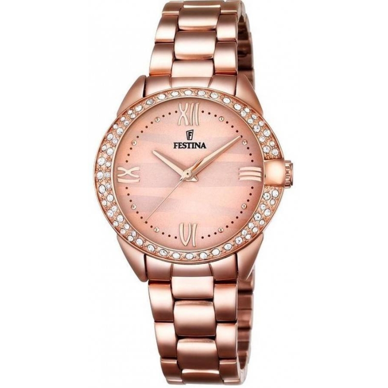 RELOJ FESTINA ACERO BAÑO ROSE F16920/2