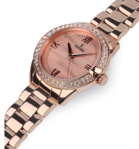 RELOJ FESTINA ACERO BAÑO ROSE F16920/2