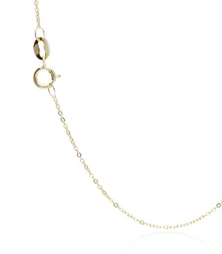 Gargantilla Oro 18k y diamantes 0.027cts "Bright V"