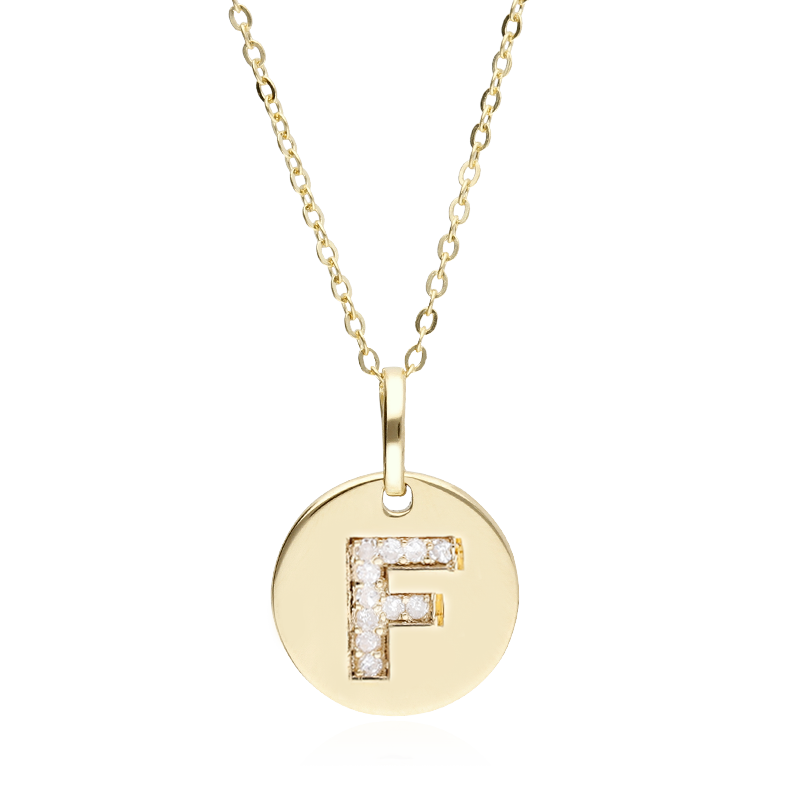 Gargantilla Oro 18k y diamantes 0.033cts "Bright F"