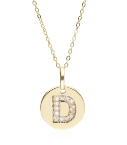 Gargantilla Oro 18k y diamantes 0.039cts "Bright D"