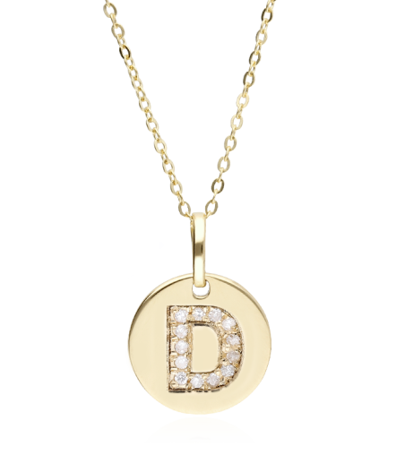 Gargantilla Oro 18k y diamantes 0.039cts "Bright D"