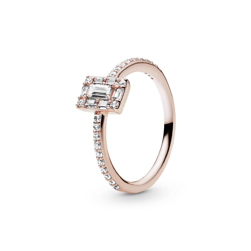 Anillo PANDORA Rose Hielo Luminoso 187541CZ Anillo PANDORA Rose Hielo Luminoso 187541CZ