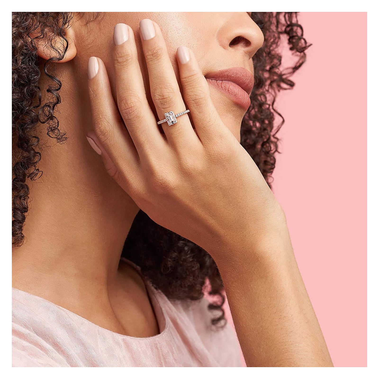 Anillo PANDORA Rose Hielo Luminoso 187541CZ