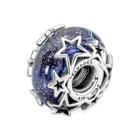 CHARM PANDORA MURANO GALAXIA Y ESTRELLA 790015C00