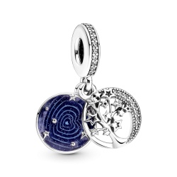 CHARM PANDORA COLGANTE ÁRBOL Y LUNA DE LA GALAXIA 799645C01