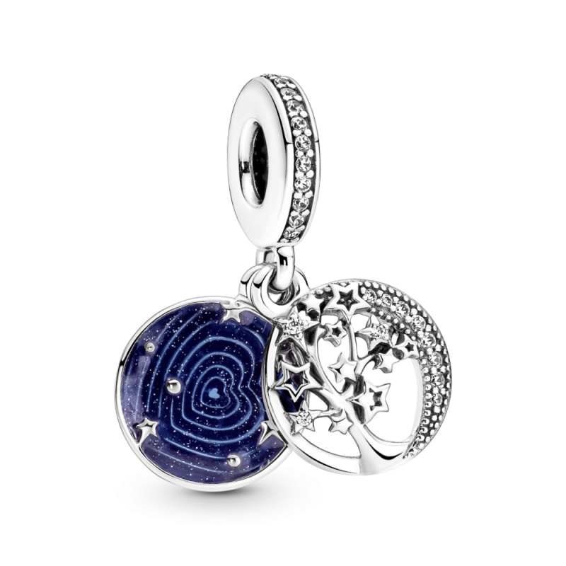 CHARM PANDORA COLGANTE ÁRBOL Y LUNA DE LA GALAXIA 799645C01