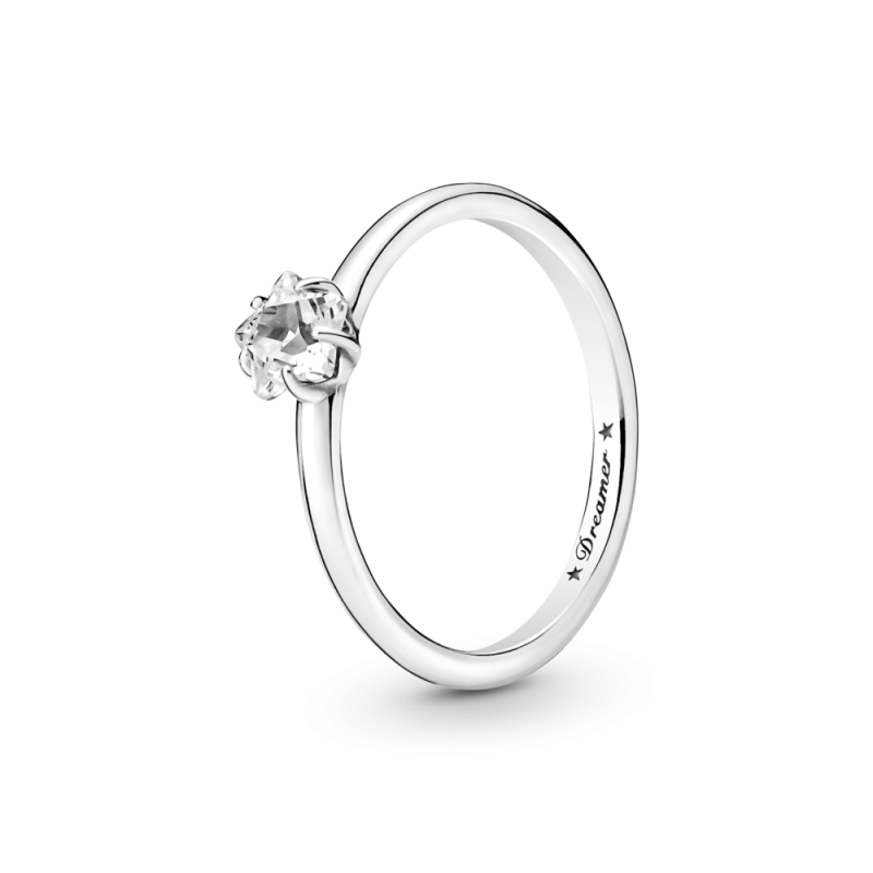 ANILLO PANDORA SOLITARIO ESTRELLA BRILLANTE 190026C01 ANILLO PANDORA SOLITARIO ESTRELLA BRILLANTE 190026C01