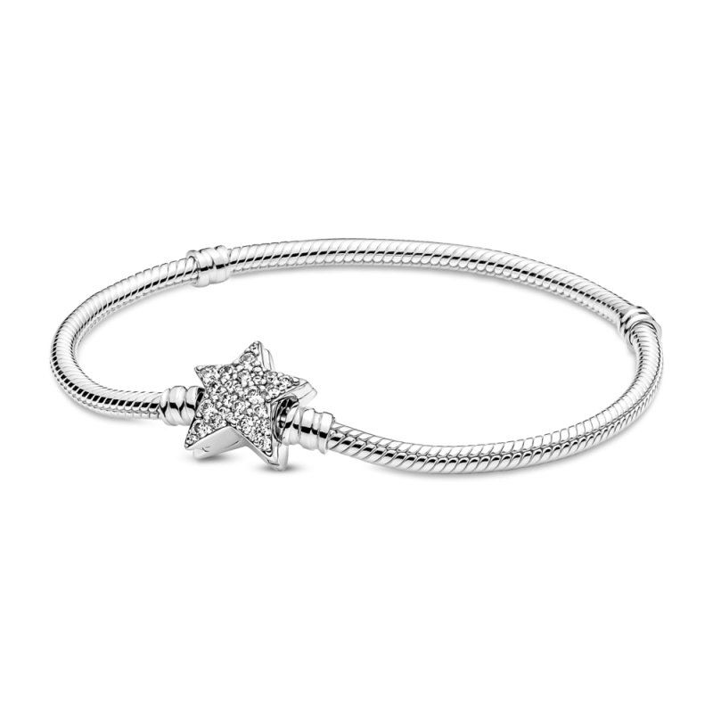 PULSERA PANDORA MOMENTS ESTRELLAS ASIMÉTRICAS 599639C01