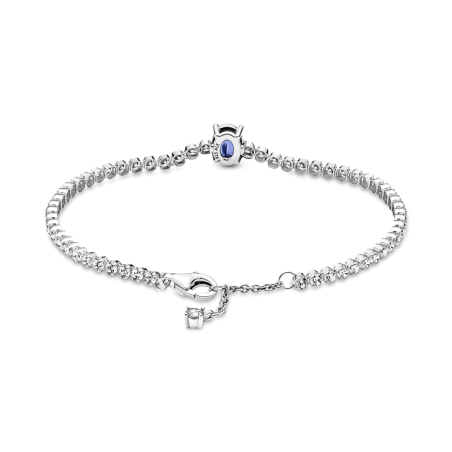 PULSERA PANDORA CRISTAL AZUL OVALADO 590039C01