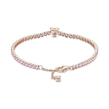 PULSERA PANDORA CORAZÓN BRILLANTE 580041C01