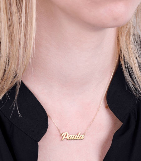 GARGANTILLA PERSONALIZADA "MINEAPOLIS" ORO 18K