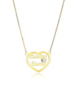 GARGANTILLA PERSONALIZADA "RIVERSIDE" ORO 18K