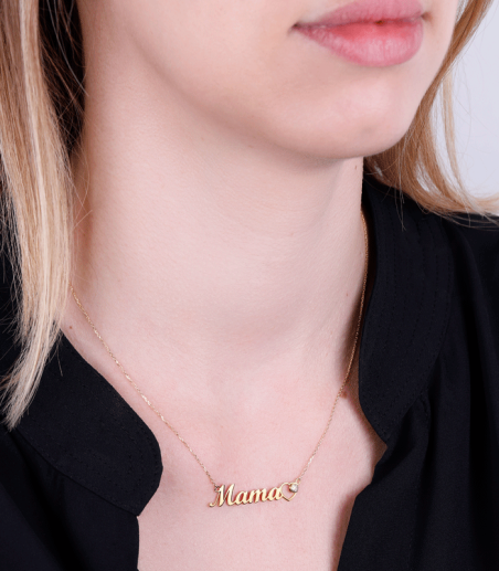 Gargantilla Oro 18k y circonita "Pittsburgh"