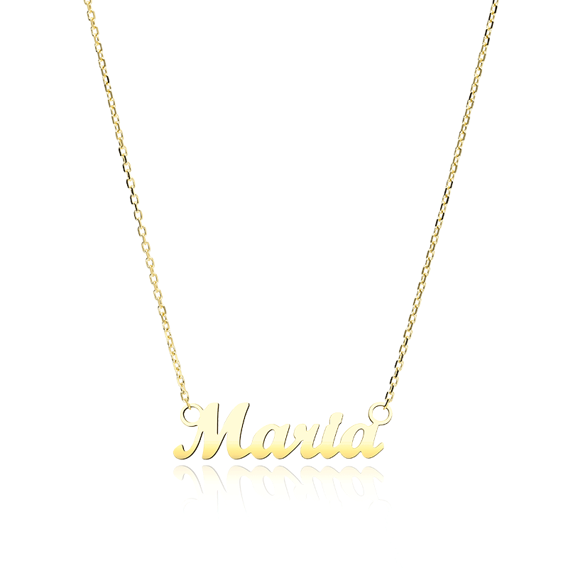 GARGANTILLA PERSONALIZADA "MIAMI" ORO 18K