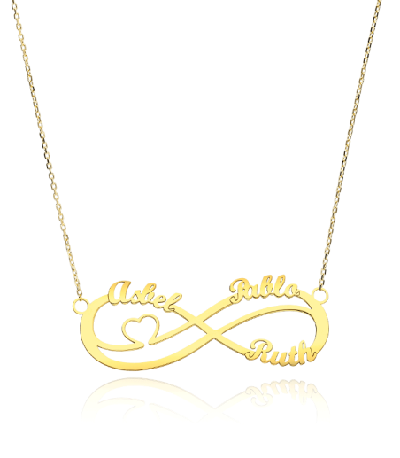 GARGANTILLA PERSONALIZADA "BAKERSLAND" ORO 18K