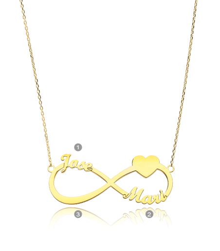 GARGANTILLA PERSONALIZADA "ANAHEIM" ORO 18K