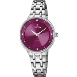 RELOJ FESTINA BURDEOS CORREA DE ACERO MUJER F20600/2
