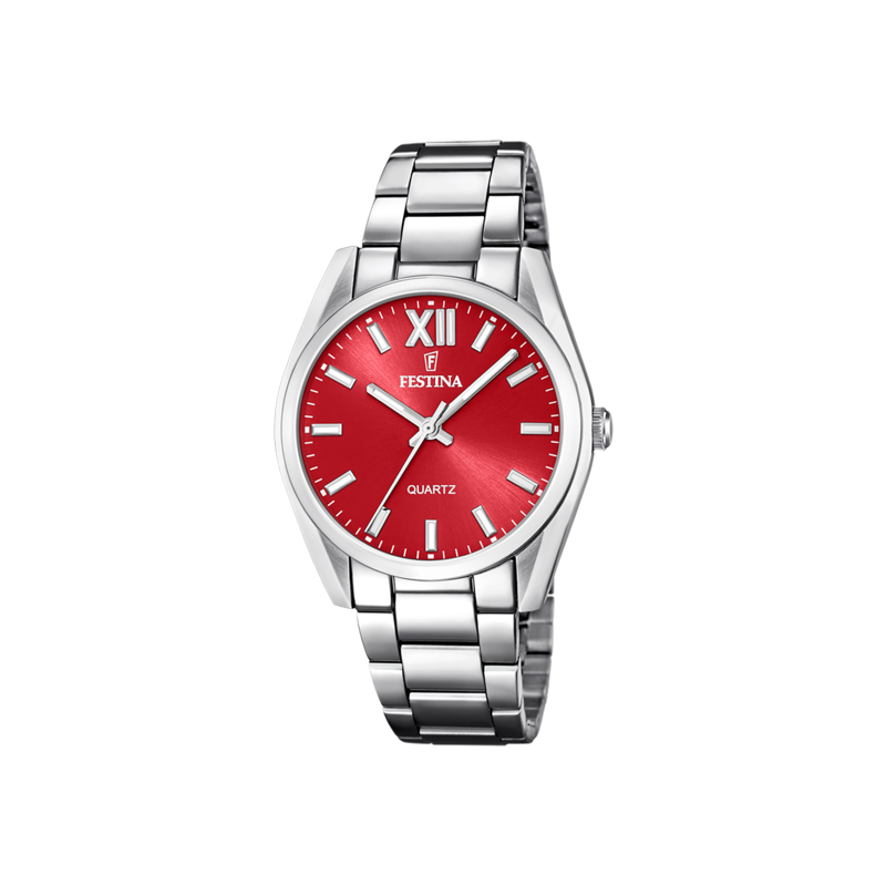 RELOJ FESTINA COLECCIÓN ALEGRÍA ROJO CORREA DE ACERO MUJER F20622/B