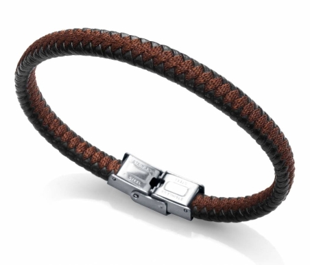 PULSERA VICEROY HEAT PIEL NEGRA HOMBRE 1328P01013