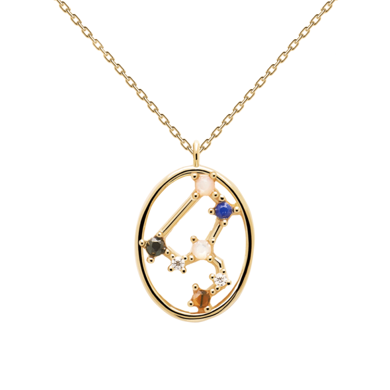 COLLAR PDPAOLA ACUARIO BAÑO ORO PLATA MUJER CO01-342-U COLLAR PDPAOLA ACUARIO BAÑO ORO PLATA MUJER CO01-342-U