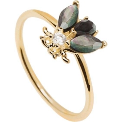 ANILLO PDPAOLA ZAZA PLATA BAÑADO EN ORO MUJER AN01-255