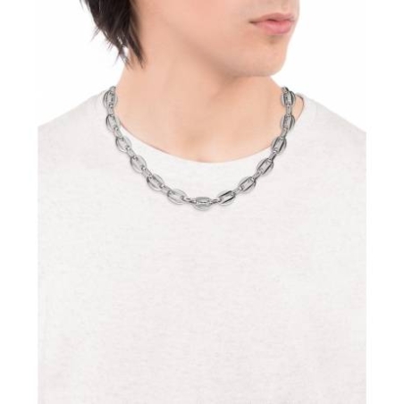 COLLAR VICEROY MAGNUM ACERO CON ESLABONES OVALES 1352C01010