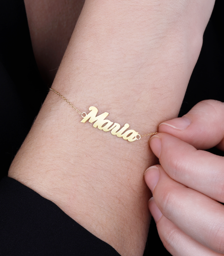 PULSERA PERSONALIZADA "SIOUX" ORO 18K