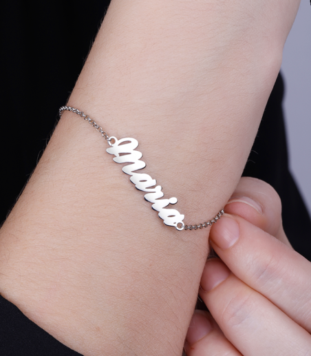 PULSERA PERSONALIZADA "HENDERSON" PLATA DE LEY