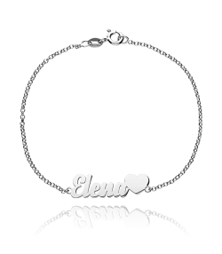 PULSERA PERSONALIZADA  ROCKFORD  PLATA DE LEY