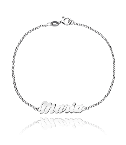PULSERA PERSONALIZADA  HENDERSON  PLATA DE LEY