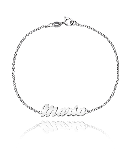 PULSERA PERSONALIZADA "HENDERSON" PLATA DE LEY