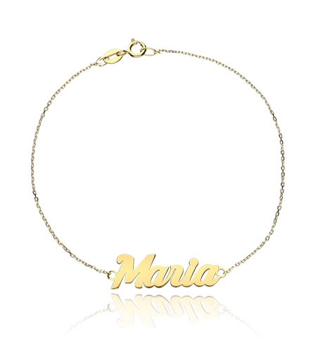 PULSERA PERSONALIZADA "SIOUX" ORO 18K