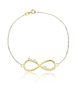 PULSERA PERSONALIZADA "TULSA" ORO 18K