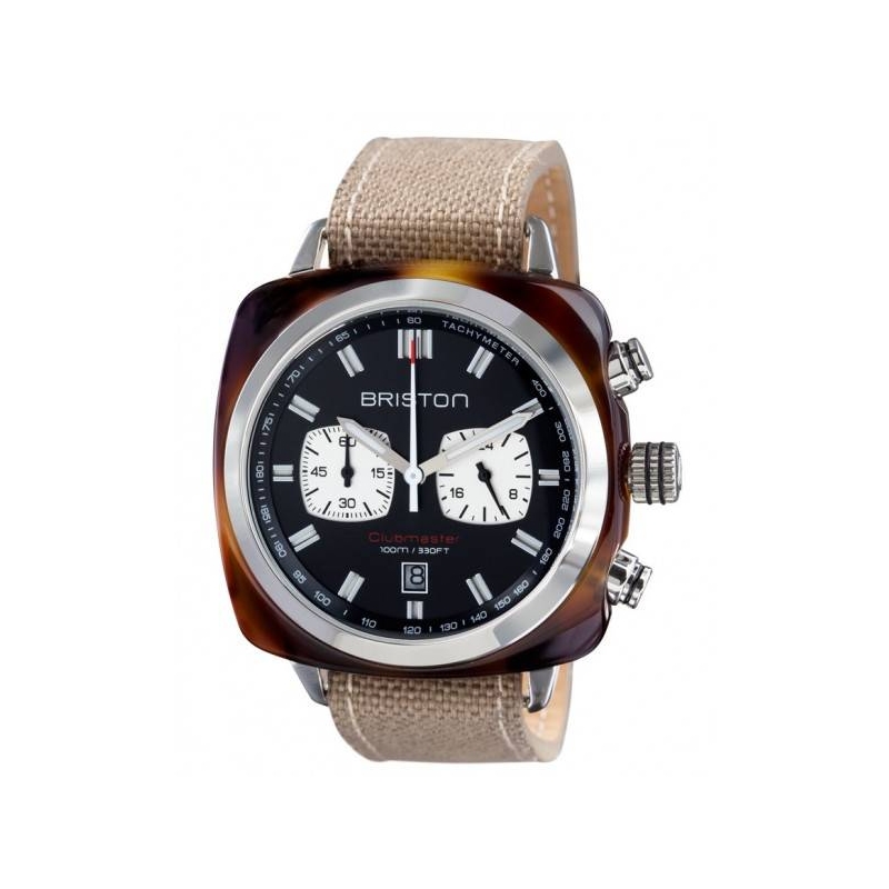 RELOJ BRISTON CLUBMASTER CRONÓGRAFO ACETATO CAREY