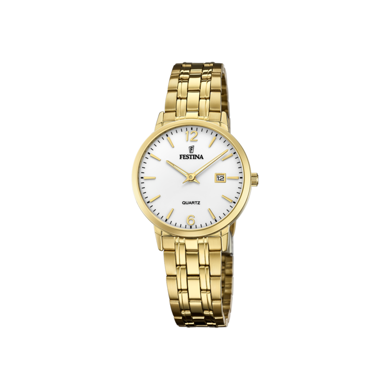 RELOJ FESTINA CLASSICS PLATA CORREA DE ACERO MUJER F20514/2