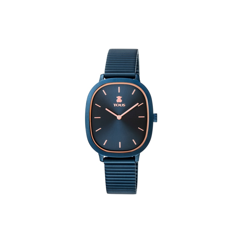 RELOJ TOUS HERITAGE AZUL ROSADO 100350620