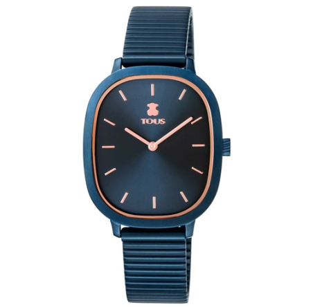 RELOJ TOUS HERITAGE AZUL ROSADO 100350620