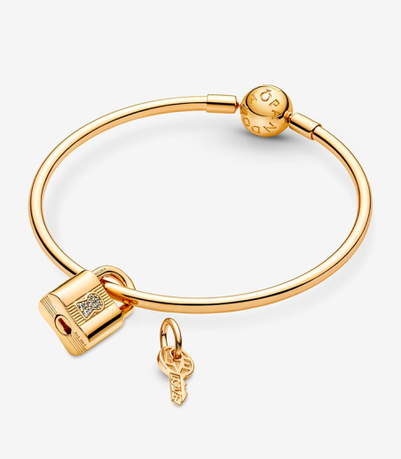 CHARM PANDORA COLGANTE CANDADO Y LLAVE DEL AMOR 760088C01