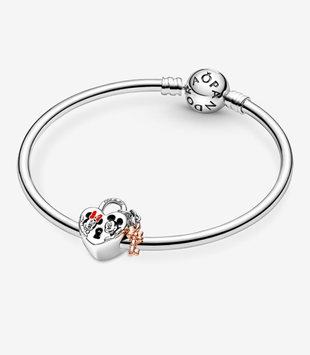 CHARM PANDORA LOVE MICKEY Y MINNIE MOUSE DISNEY 780109C01