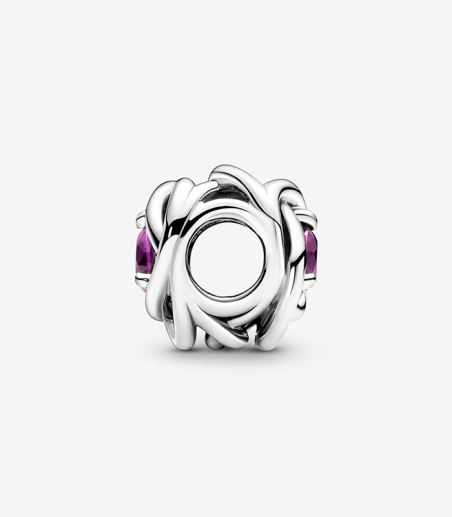 CHARM PANDORA ETERNAL PURPLE CIRCLE 790065C02