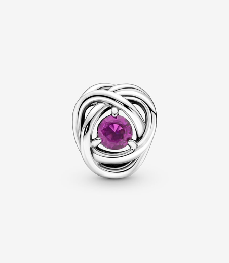 CHARM PANDORA ETERNAL PURPLE CIRCLE 790065C02