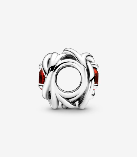 CHARM PANDORA ETERNAL RED CIRCLE 790065C06