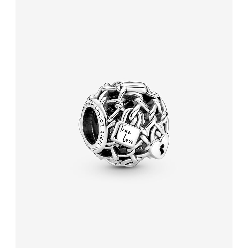 CHARM PANDORA CALADO CANDADOS DE AMOR 790071C00